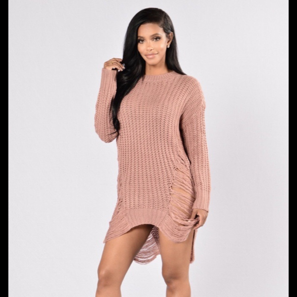 Fashion Nova Unraveled Sweater